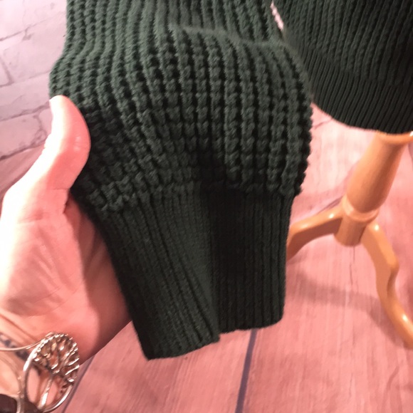 J. Crew Shaker Stitch Knit Chunky Heavy Fisherman Sweater, Size XL - Picture 2 of 7